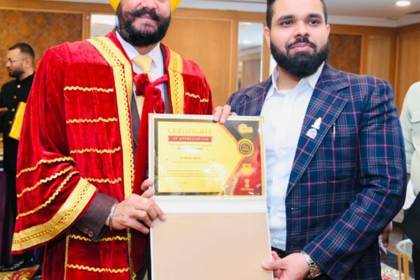 Pinnacle of Success: Prof. Dr. Baldev Batra Triumphs in Healthcare, Secures National Youth Award 2023