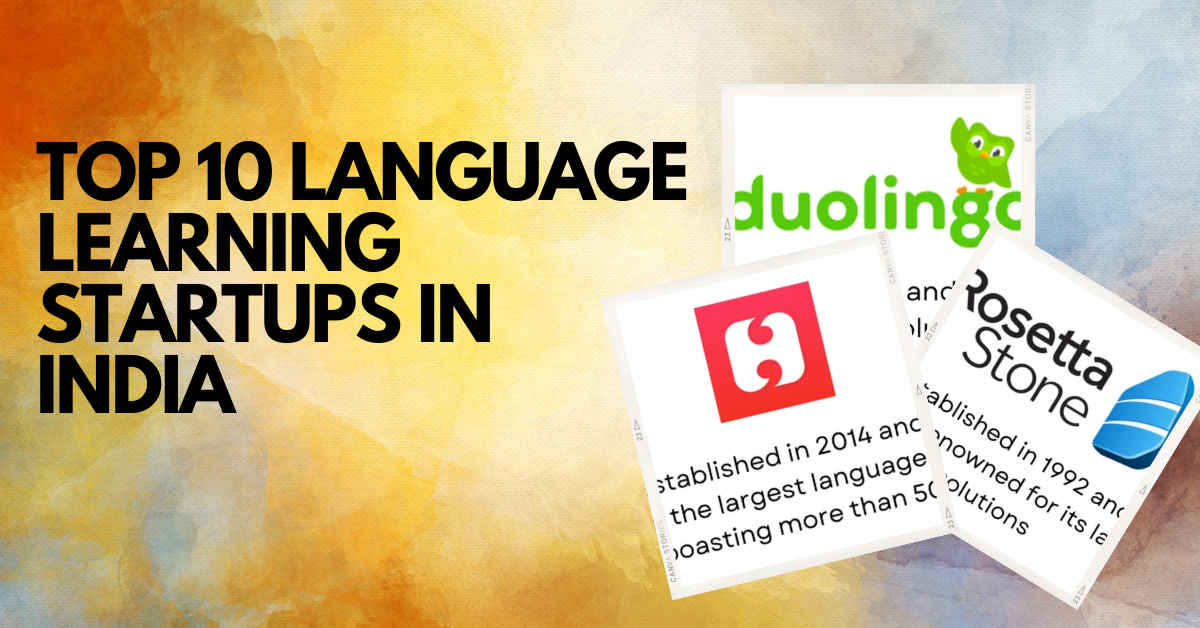 Top 10 Language Learning Startups in India