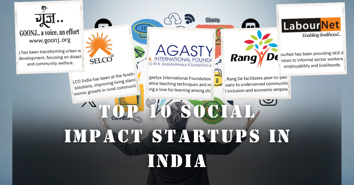Top 10 Social Impact Startups in india