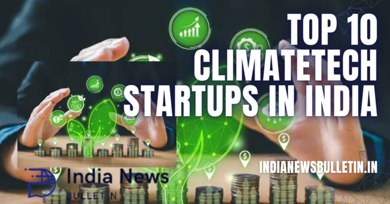 Top 10 ClimateTech Startups in India