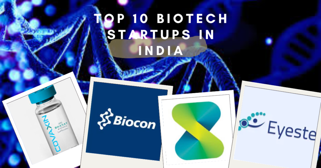 Top 10 Biotech Startups in India