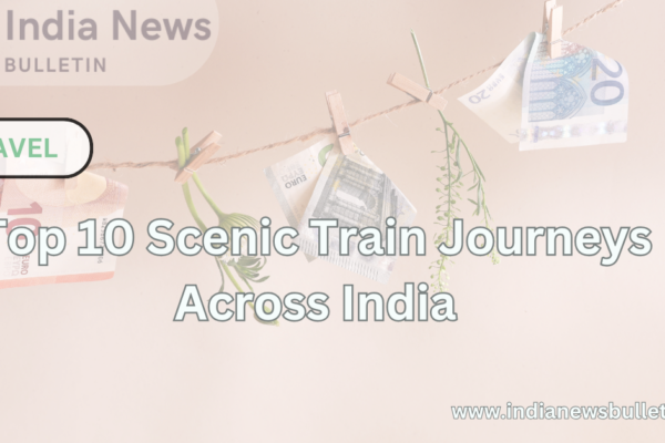 Top 10 Scenic Train Journeys Across India