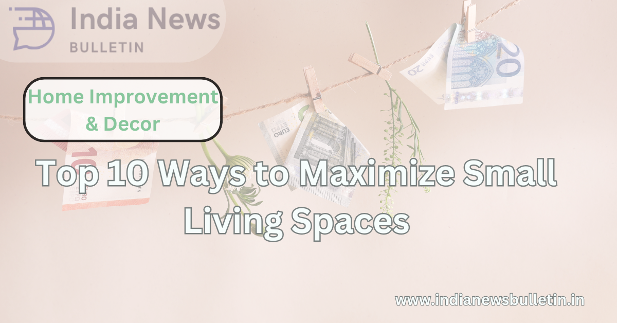 Top 10 Ways to Maximize Small Living Spaces