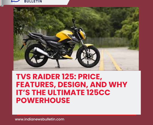 TVS Raider 125: Price, Features, Design, and Why It’s the Ultimate 125cc Powerhouse
