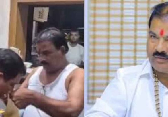MLA’s Shocking Slap: What Sparked This Food Fight Fury?