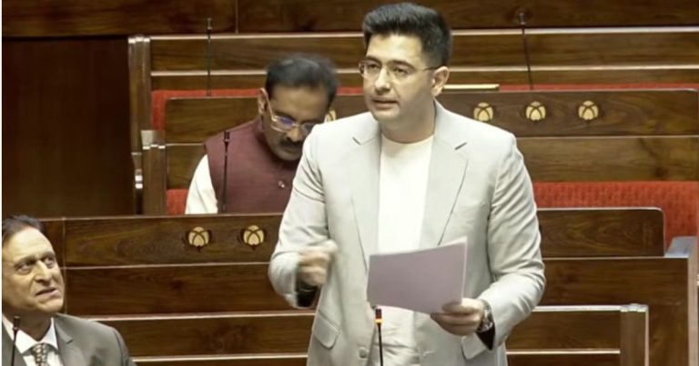 Raghav Chadha raises Right to Recall law proposal in Parliament