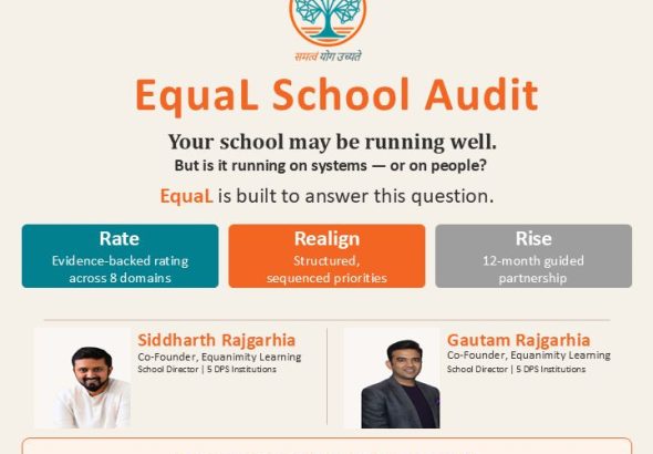 EquaL aims to help schools assess, improve and sustain excellence through structured audits