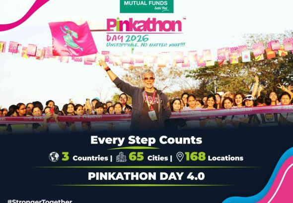 Pinkathon to Bring Together 10,000+ Participants Across 3 Countries for 4th Edition of Pinkathon Day, with Mutual Funds Sahi Hai as Title Sponsor